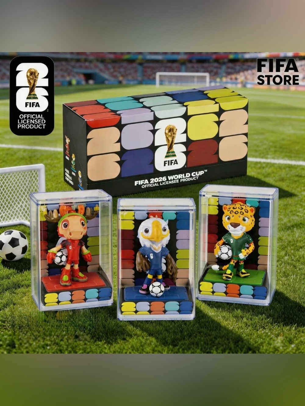 FIFA 2026 World Cup Mascot
Official Licensed Toy Figurines Soccer Collectables